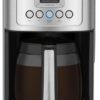 Cuisinart Coffee Maker, 14-Cup Glass Carafe, Fully Automatic for Brew Strength Control & 1-4 Cup Setting, Stainless Steel, DCC-3200P1