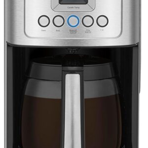 Cuisinart Coffee Maker, 14-Cup Glass Carafe, Fully Automatic for Brew Strength Control & 1-4 Cup Setting, Stainless Steel, DCC-3200P1