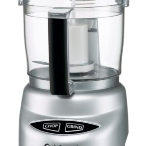 Cuisinart Food Processor, Mini-Prep 3 Cup, 24 oz, Brushed Chrome and Nickel, DLC-2ABC