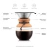 How does the Bodum best pour over coffee maker 11571-109US compare in real reviews?