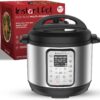 Instant Pot Duo Plus 9-in-1 Electric Pressure Cooker, Slow Cooker, Rice Cooker, Steamer, Sauté, Yogurt Maker, Warmer & Sterilizer, Includes App With Over 800 Recipes, Stainless...