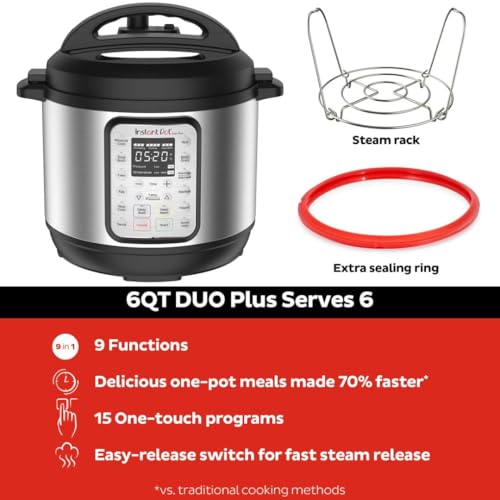 Is the Instant Pot Duo Plus the best electric pressure cooker for quick meals? Reviews inside!