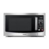 TOSHIBA EM131A5C-SS Countertop Microwave Ovens 1.2 Cu Ft, 12.4" Removable Turntable Smart Humidity Sensor 12 Auto Menus Mute Function ECO Mode Easy Clean Interior, 1100W, Silver