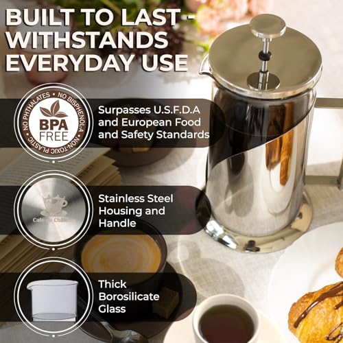 What makes the Cafe Du Chateau best French press Espresso Maker review worth your time?