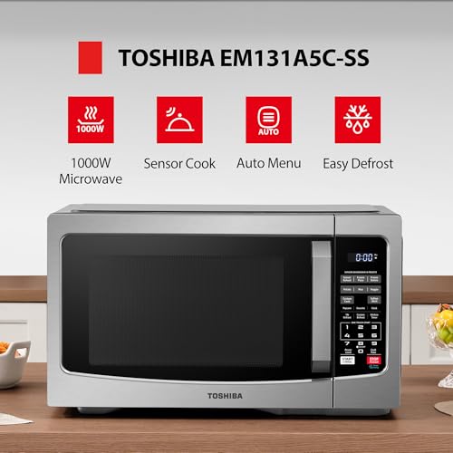 What makes the Toshiba EM131A5C-SS the best countertop microwave? In-depth reviews inside!