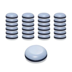 24Pcs Appliance Sliders, 3/4” Small Self-Adhesive Appliance Sliders for Heavy Kitchen Appliances, Slide Smooth on Countertop, Compatible with Most Kitchen Appliances