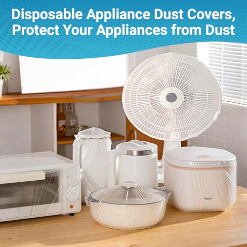 60 Pcs Kitchen Appliance Dust Covers by RAINFLOW Review Durable Clear Protection