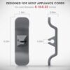 Aieve Kitchen Appliance Cord Organizer Review Durable Silicone Cord Holder Pack