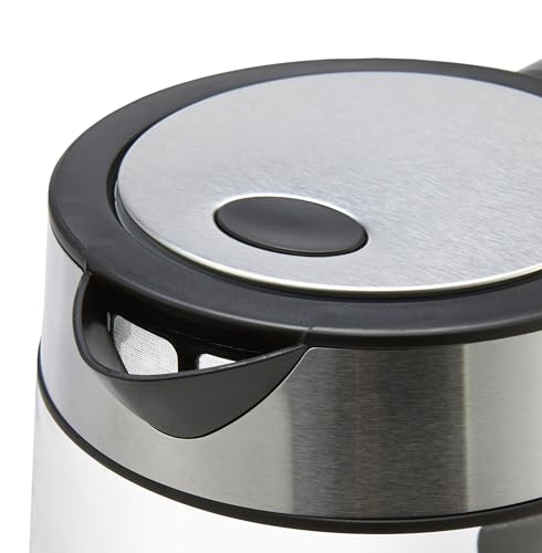 Amazon Basics Electric Kettle review rapid heating safety features and design F-625C