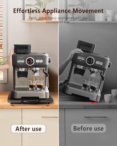 Appliance Slider Review Evermagin KAST Kitchen Appliance Rolling Tray for Countertop