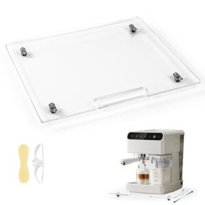 Appliance Sliders for Kitchen appliances Sliding Tray for Coffee Maker, Espresso Machines, Mixers Sturdy Kitchen Aid Sliders for Mixer - Duty Equipment with Rubber Wheels - 13"...