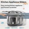 Appliance Sliders Review Animal-Gifts Best Kitchen Gadget for Easy Appliance Movement