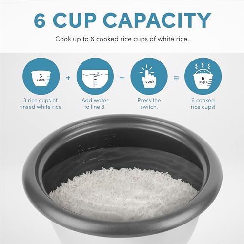 AROMA ARC-363NG Rice Cooker Review Perfect 6-Cup Capacity with One-Touch Cooking Convenience