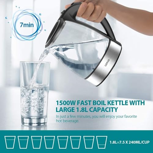 AZEUS CX-817 Electric Kettle Review Rapid Boil and Safety Features Explored