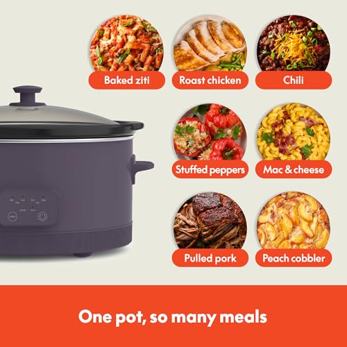 Bella 6 Quart Programmable Slow Cooker Review Healthy Nonstick Ceramic Coating and Smart Presets