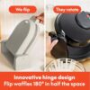 bella Flip-n-Store Waffle Maker Review Reveals Space-Saving Design and Ceramic Nonstick Benefits