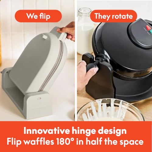 bella Flip-n-Store Waffle Maker Review Reveals Space-Saving Design and Ceramic Nonstick Benefits
