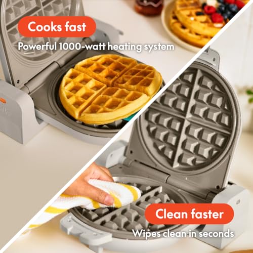 bella Flip-n-Store Waffle Maker Review Reveals Space-Saving Design and Ceramic Nonstick Benefits