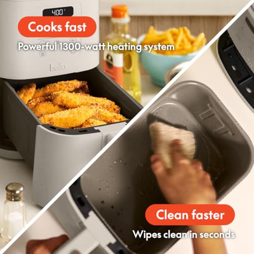 Bella Slim 4.0 QT Air Fryer Review Space-Saving Design with Ceramic Nonstick Coating