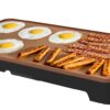 BELLA XL Electric Ceramic Titanium Griddle, Make 15 Eggs At Once, Healthy-Eco Non-stick Coating, Hassle-Free Clean Up, Large Submersible Cooking Surface, 12" x 22", Copper/Black BELLA XL Electric Ceramic Titanium Griddle, Make 15 Eggs At Once, Healthy-Eco Non-stick Coating, Hassle-Free Clean Up, Large Submersible Cooking Surface, 12" x 22", Copper/Black