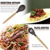 BESTZMWK Cooking Utensils Set Review Durable Silicone and Wooden Handles Kitchen Tools