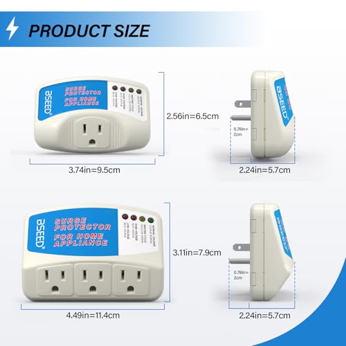 BSEED Surge Protector Review Best Single Outlet Voltage Protector for Home Appliances