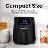 Chefman 2-Quart Air Fryer Review Fast Healthy Cooking with Digital Touch Controls