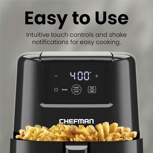 Chefman 2-Quart Air Fryer Review Fast Healthy Cooking with Digital Touch Controls