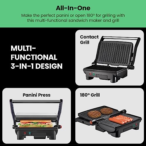 Chefman Panini Press Grill Review Best Sandwich Maker for Small Kitchens