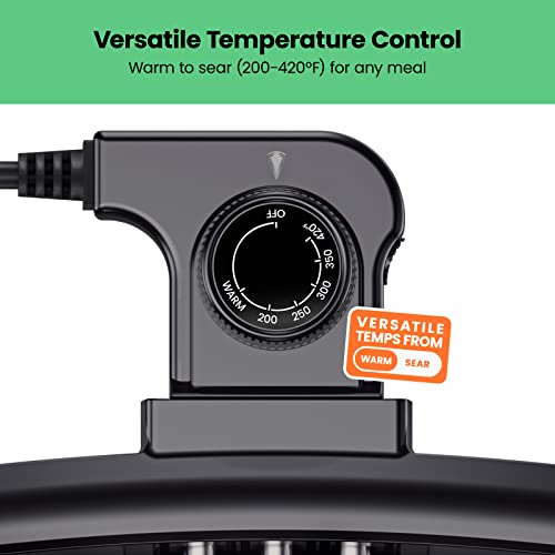 Chefman XL Electric Griddle Review best large nonstick indoor grill for versatile cooking