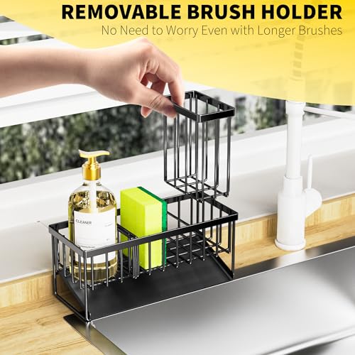 Cisily Kitchen Sink Caddy Review Innovative Stainless Steel Organizer for Compact Spaces
