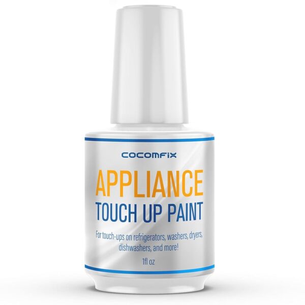 cocomfix Specialty Appliance Touch Up Paint White, Appliance Paint, 1 Ounce, White - High Gloss Touch Up Paint Pen for Refrigerators, Washers, Dishwashers, Microwave oven and... cocomfix Specialty Appliance Touch Up Paint White, Appliance Paint, 1 Ounce, White - High Gloss Touch Up Paint Pen for Refrigerators, Washers, Dishwashers, Microwave oven and...