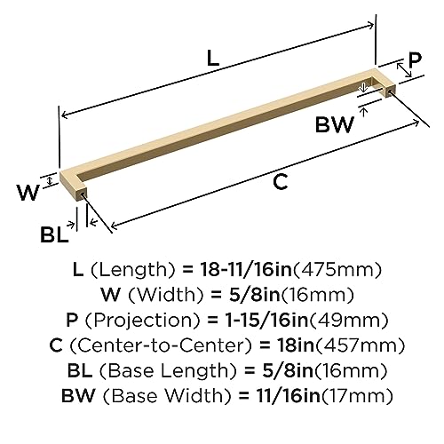 Comprehensive Review of Amerock BP54046CZ Champagne Bronze Appliance Pull Cabinet Hardware