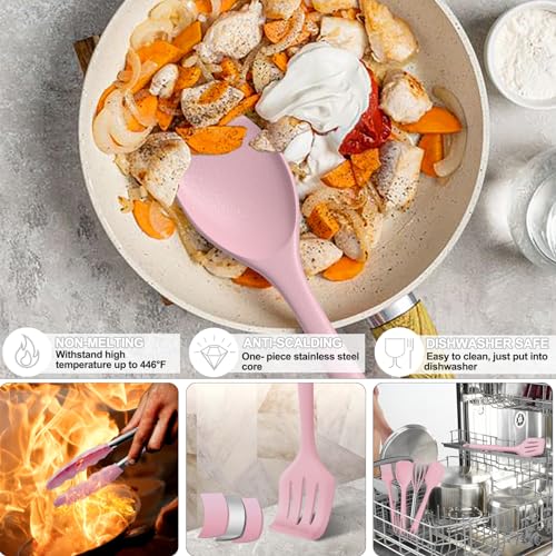 Comprehensive Review of Umite Chef 22Pcs Silicone Cooking Utensils Set Durability and Design