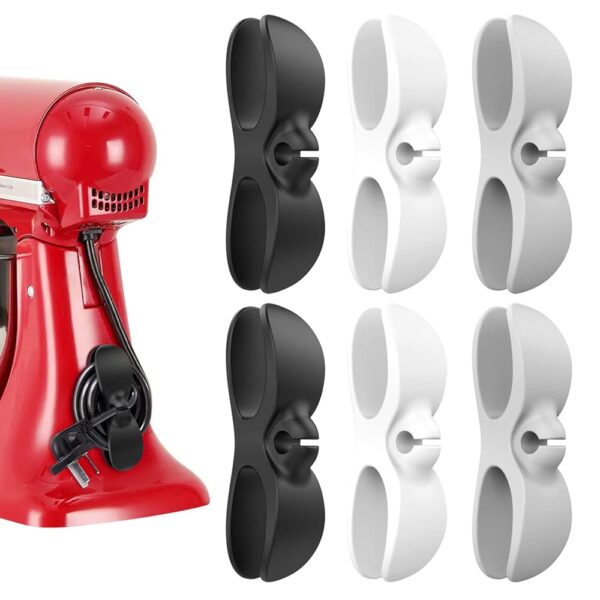 Cord Organizer for Appliances, Upgraded Kitchen Cord Organizer, Cord Keeper Cord Wrapper Cord Holder Cord Winder for Appliances Air Fryer, Coffee Maker, Blender, Pressure...