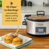 Crock-Pot 7 Quart Slow Cooker Review Portable Programmable Timer and Locking Lid