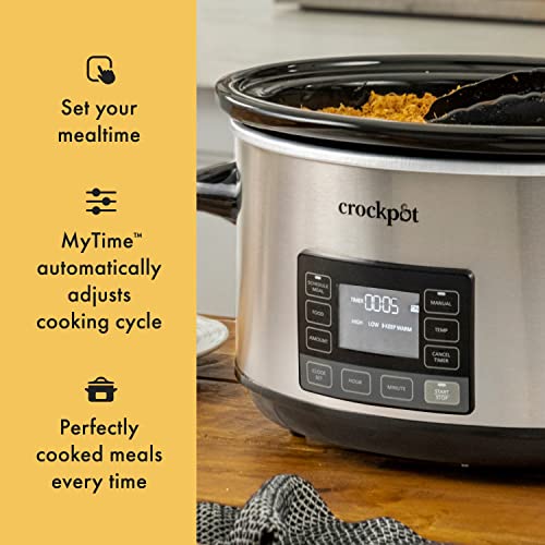 Crock-Pot 7 Quart Slow Cooker Review Portable Programmable Timer and Locking Lid