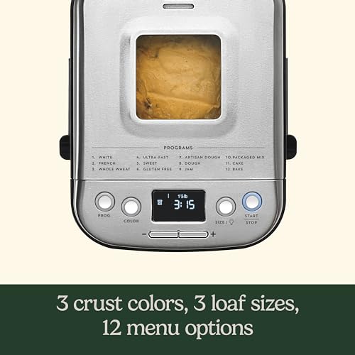 Cuisinart Bread Maker CBK-110NAS Review Exploring Features and Baking Performance Cuisinart Bread Maker CBK-110NAS Review Exploring Features and Baking Performance
