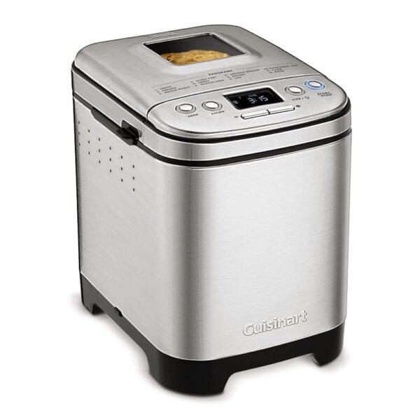 Cuisinart Bread Maker Machine, Compact and Automatic, Customizable Settings, Up to 2lb Loaves, CBK-110NAS Cuisinart Bread Maker Machine, Compact and Automatic, Customizable Settings, Up to 2lb Loaves, CBK-110NAS