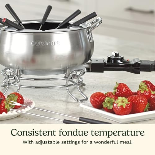 Cuisinart Electric Fondue Pot CFO-3SSP1 Review Best 3-Quart Stainless Steel Set Cuisinart Electric Fondue Pot CFO-3SSP1 Review Best 3-Quart Stainless Steel Set