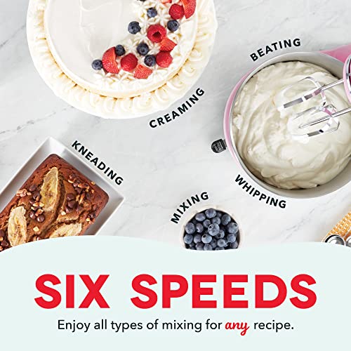 Dash Everyday Stand Mixer Review Compact 6 Speed Mixer by DASH for Small Kitchens