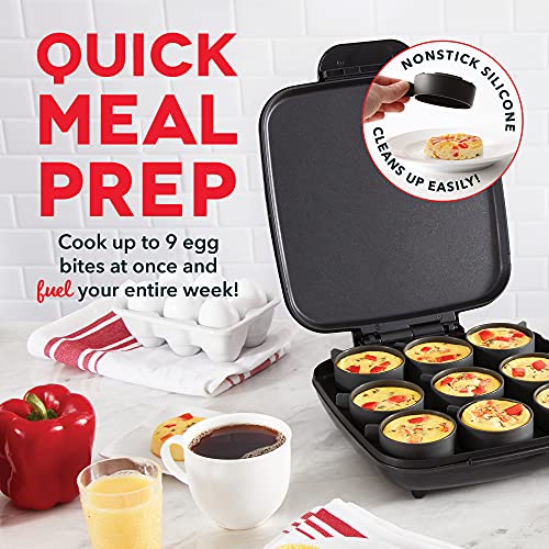 Dash Family Size Egg Bite Maker Review Quick Healthy Breakfasts with Silicone Cups