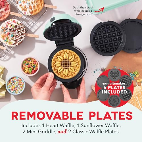 DASH Multimaker Mini Waffle Maker Review Versatile 4-in-1 with Removable Plates DASH Multimaker Mini Waffle Maker Review Versatile 4-in-1 with Removable Plates