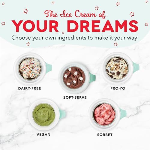 DASH My Mug Ice Cream Maker Review Versatile Soft Serve Machine with Built-In Ingredient Chute