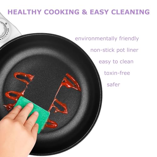 DEZIN Electric Hot Pot Review Compact 1.5L Non-Stick Portable Cooker Insights