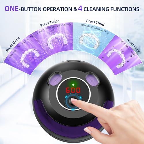 EcoBasic Ultrasonic Retainer Cleaner Review Deep Cleaning Denture Care with UV Technology EcoBasic Ultrasonic Retainer Cleaner Review Deep Cleaning Denture Care with UV Technology