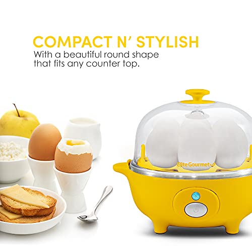 Elite Gourmet Egg Cooker EGC-007Y Rapid Review of Best Easy Boiled Egg Appliance