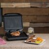 George Foreman 4-Serving Electric Grill Review Fast Heating Durable Nonstick Coating George Foreman 4-Serving Electric Grill Review Fast Heating Durable Nonstick Coating