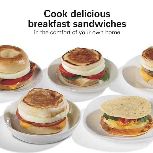 Hamilton Beach Dual Breakfast Sandwich Maker 25490A Review Quick Easy Breakfast