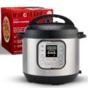 Instant Pot Duo 7-in-1 Mini Electric Pressure Cooker, Slow Rice Cooker, Steamer, Sauté, Yogurt Maker, Warmer & Sterilizer, Includes Free App with over 1900 Recipes, Stainless... Instant Pot Duo 7-in-1 Mini Electric Pressure Cooker, Slow Rice Cooker, Steamer, Sauté, Yogurt Maker, Warmer & Sterilizer, Includes Free App with over 1900 Recipes, Stainless...